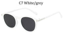 Trendy Vintage Round Sunglasses for Men and Women