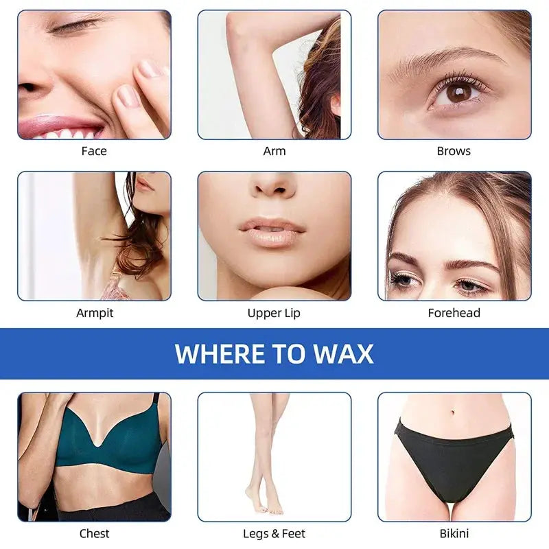 Portable Hair Removal Epilator Wax Warmer For Home Use