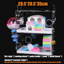 Acrylic Hamster Cage for Small Pets