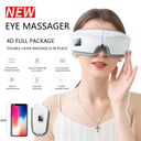 Eye Massager 4D Smart Airbag Vibration Hot Compress Glasses