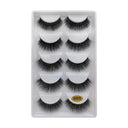Ultimate 3D Mink False Eyelashes Variety Pack Fluffy Natural