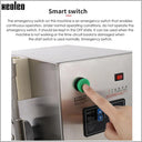 Xeoleo Commercial Boba Shaker Bubble Tea Machine Stainless