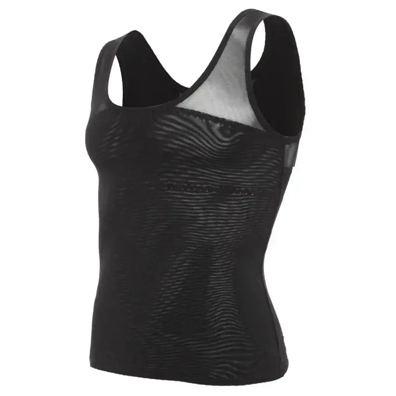Men Slimming Compression Shirt For Gynecomastia Control
