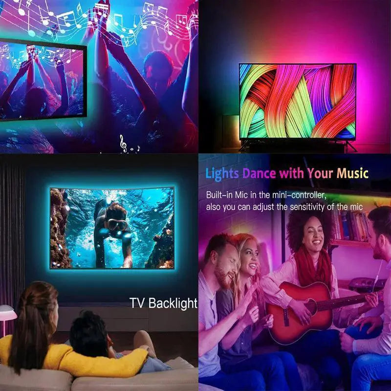 RGB LED Light Strips for Elevating Your Gaming Setup