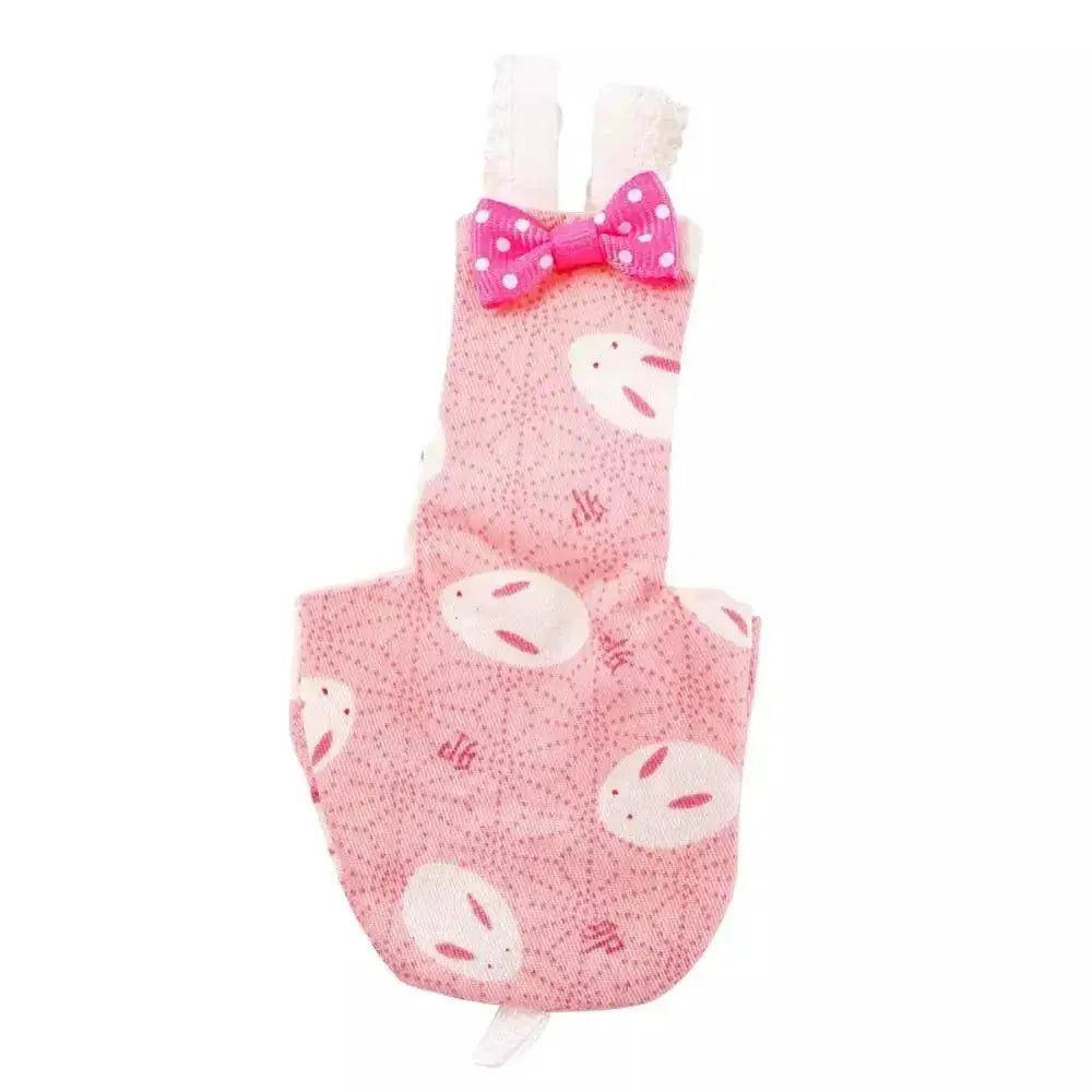 Parrot Diaper With Bowtie Colorful Fruit Floral Flight Suit