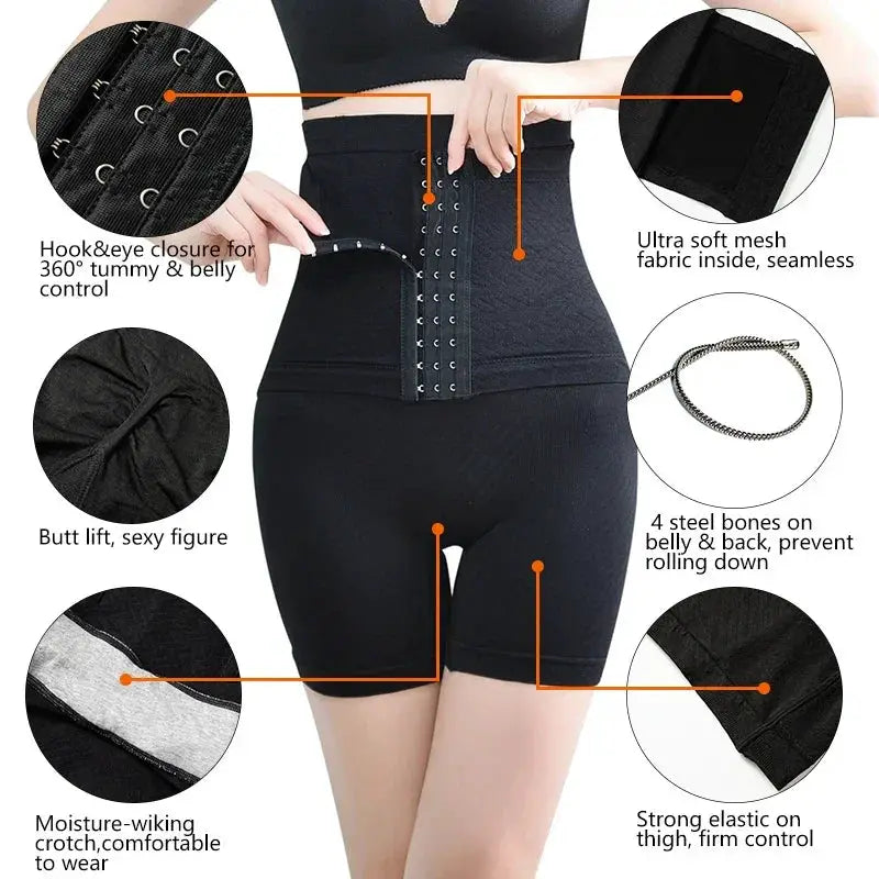 High Waist Seamless Tummy Control Shaper Pants For Women