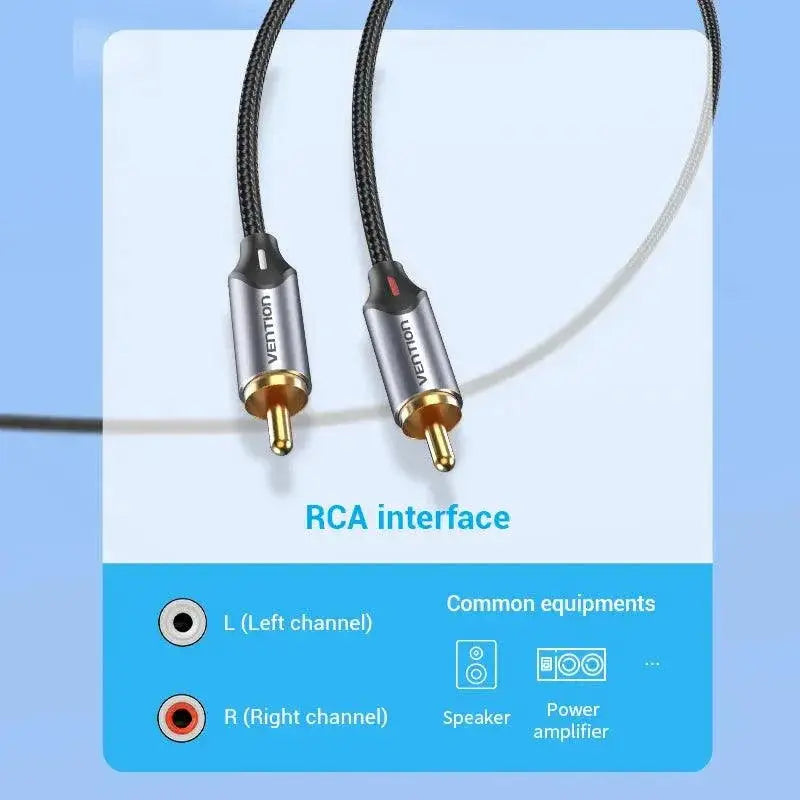 Vention RCA Audio Cable for Premium Sound Quality Pro