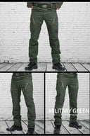 Mens Tactical Pants: Multiple Pocket Elasticity 5XL