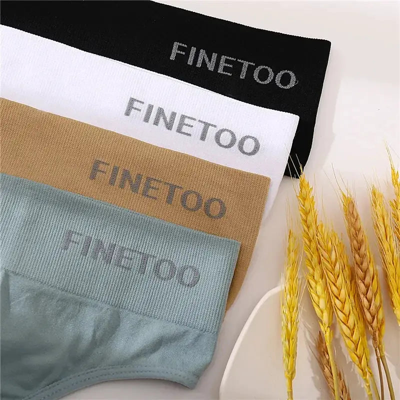 Finetoo Women High Waist Panties Big Size M To 2XL G String