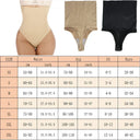 High Waist Seamless Body Shaper Briefs Firm Control Thong