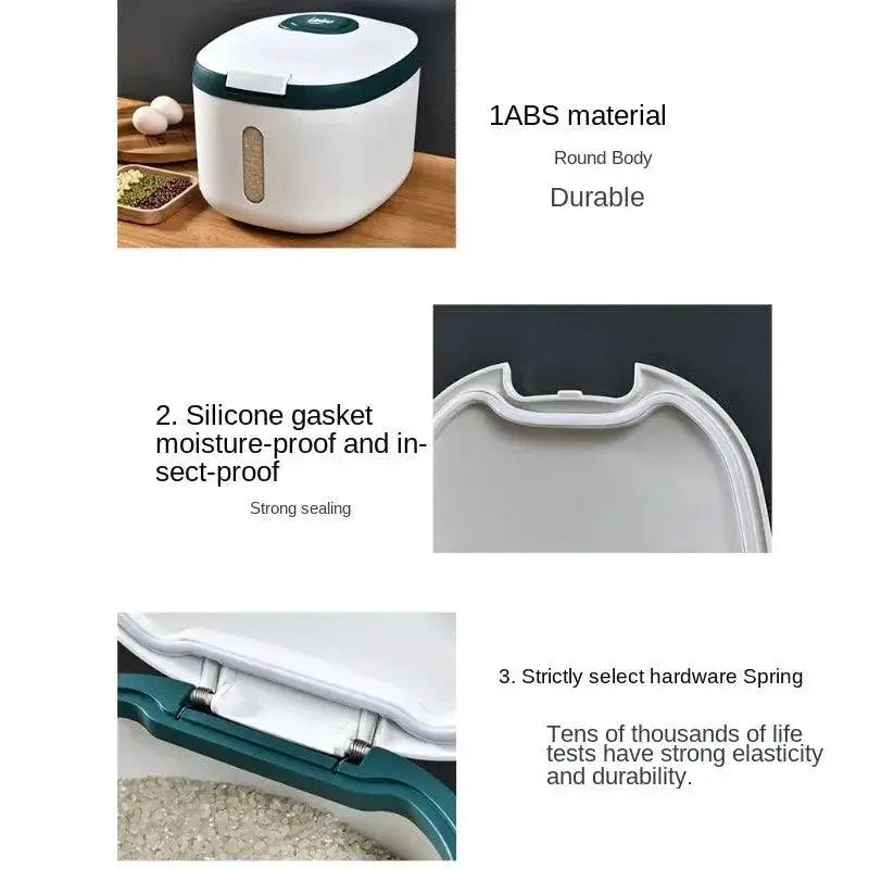 Moisture Proof Kitchen Storage Jar With Insect Protection