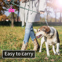 Pet Waste Bag Set with Leash Clip and Dispenser Portable