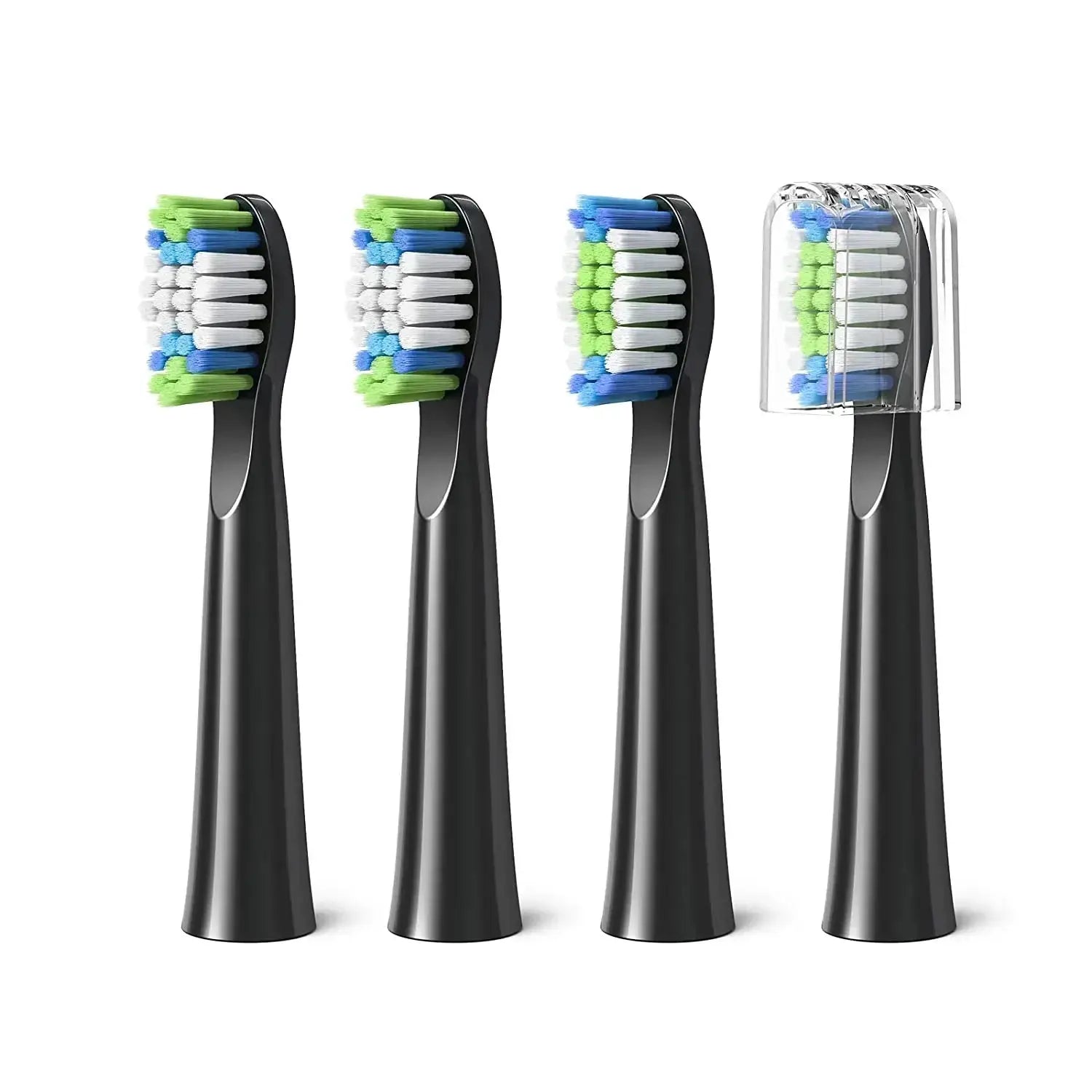 Fairywill 4Pack Toothbrush Heads FW E11 E10 E6 D7S