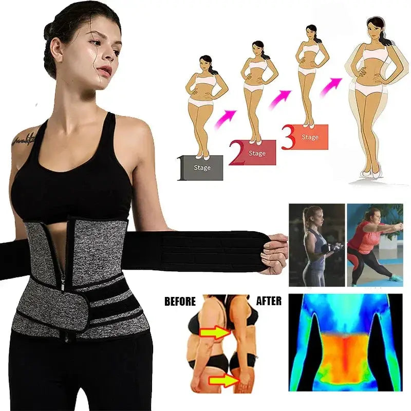 Neoprene Waist Trainer For Women Slimming Body Shaper