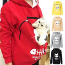 Pouch Hoodie Cozy Sweatshirt for Pet Lovers