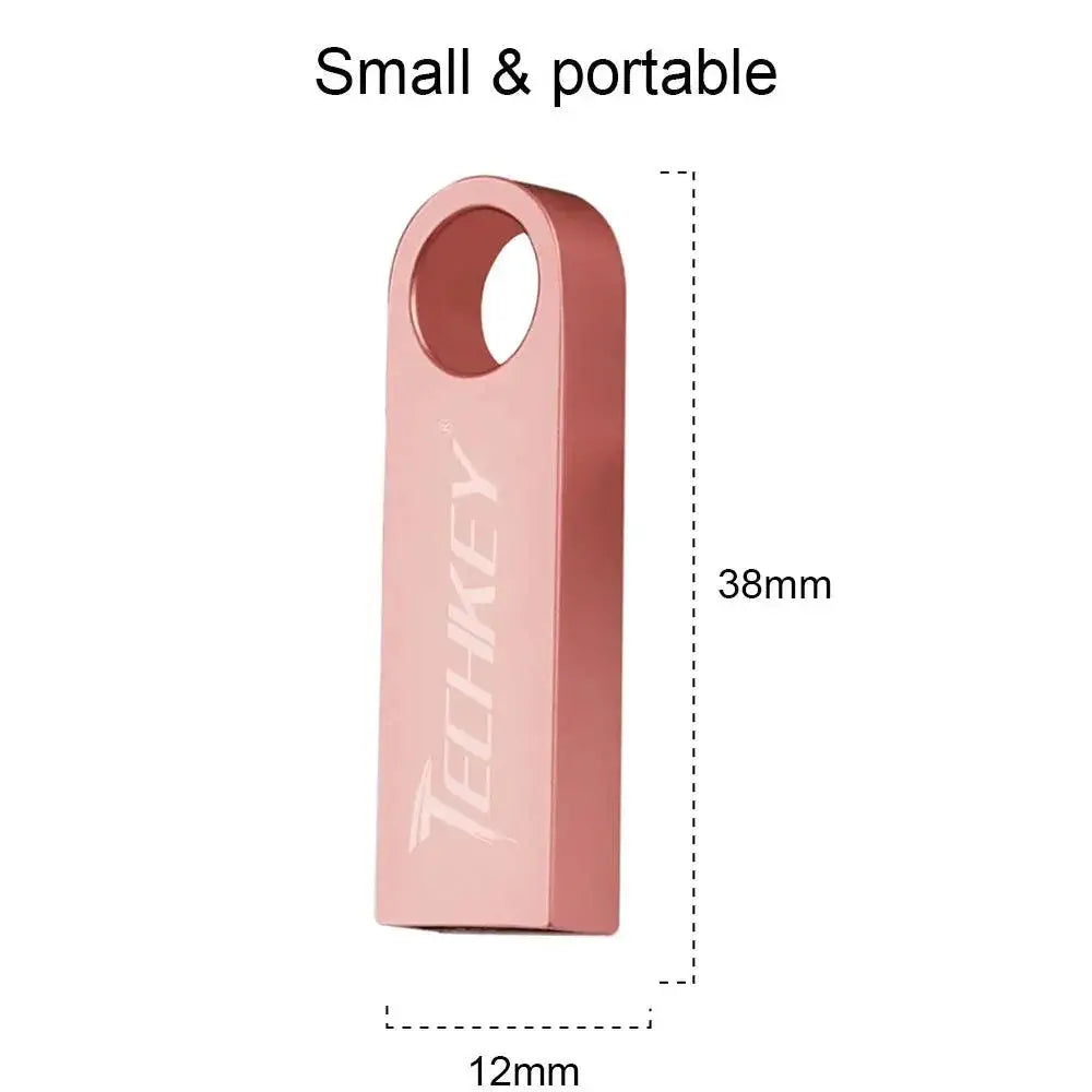 TechKey USB Flash Drive Stylish Waterproof Memory Stick - OurLum.com