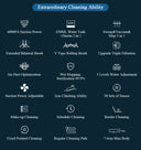 ABIR G20S Robot Vacuum Cleaner Map Memory 6000Pa Suction