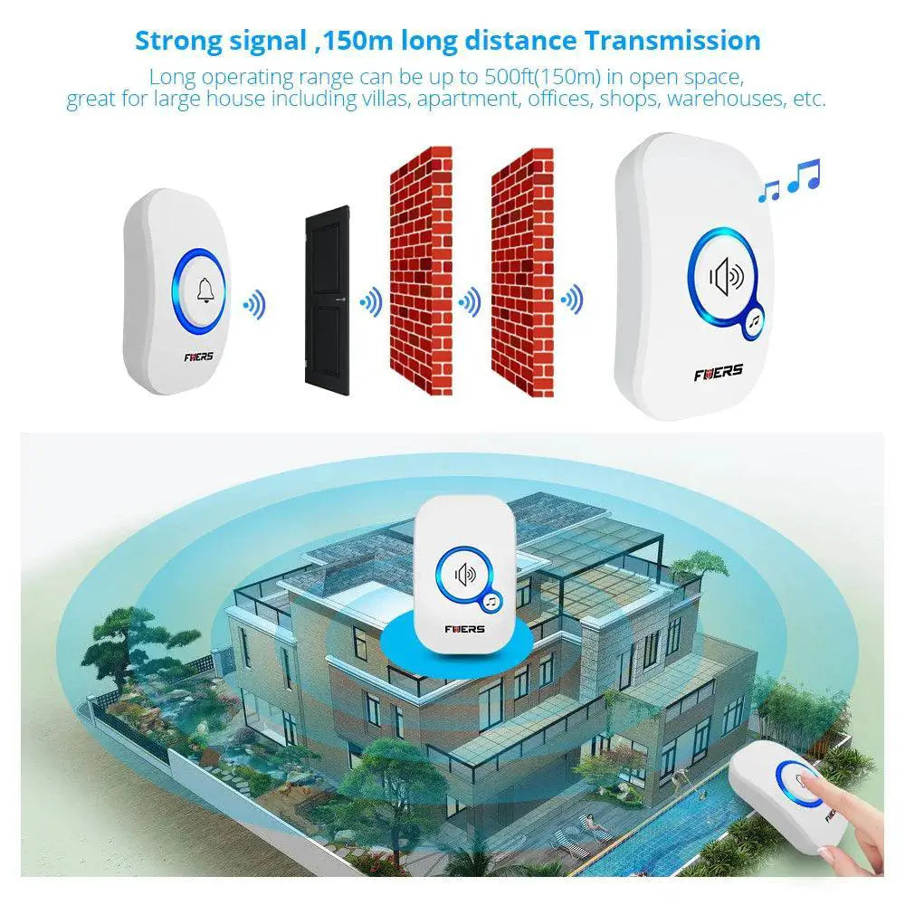 Fuers M557 Smart Wireless Doorbell for Enhanced Security