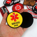 Therapy Dog Badges Hook Loop Patches for Vests Harnesses