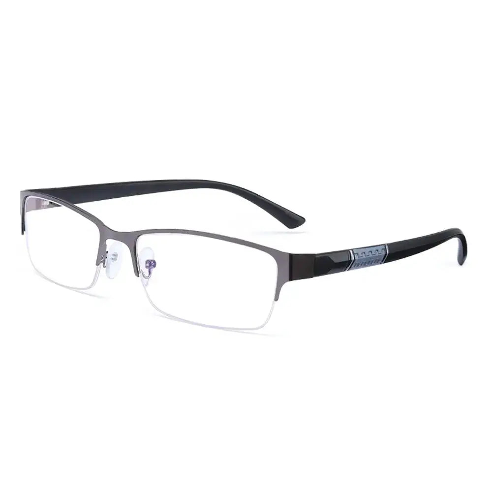 Men Anti Blue Metal Reading Glasses — product view 9