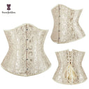 Jacquard Waist Shaper Bodysuit for Women Comfort Corset