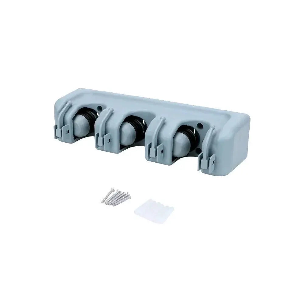 Kitchen Broom Mop Wall Mount Organizer — product view 9