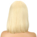 Youthful Red Brazilian Bob Wig with Bangs Chic Style