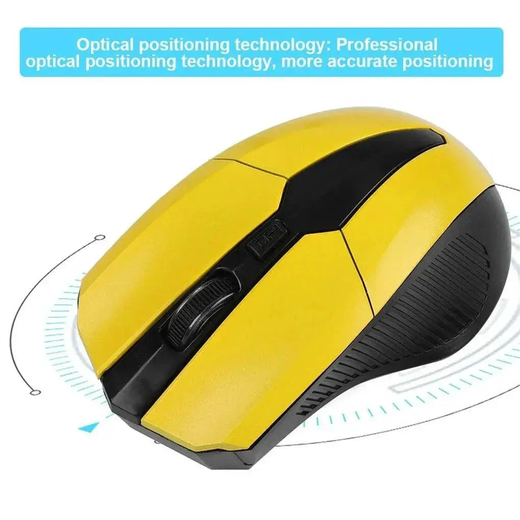 Ergonomic Wireless Gaming Mouse For Laptop And PC Gamers