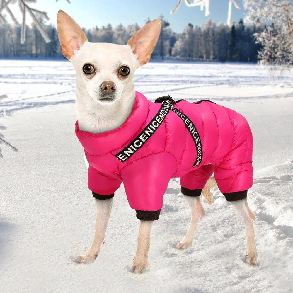Winter Dog Jacket Coat Super Warm Waterproof Pet Clothing