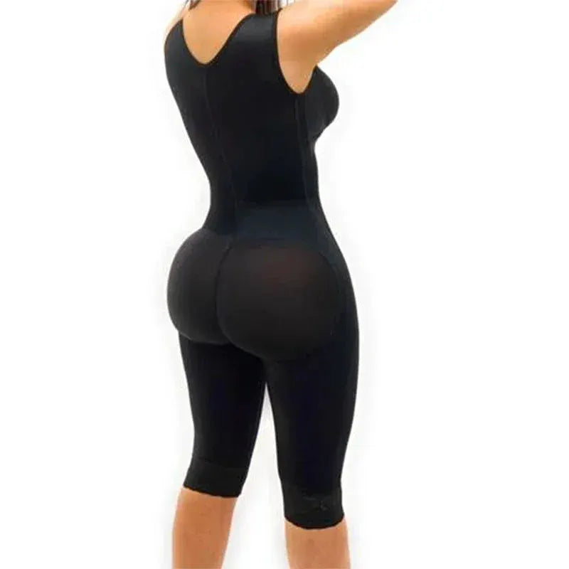 Sleeveless Knee Length Butt Lifting Shapewear for Women