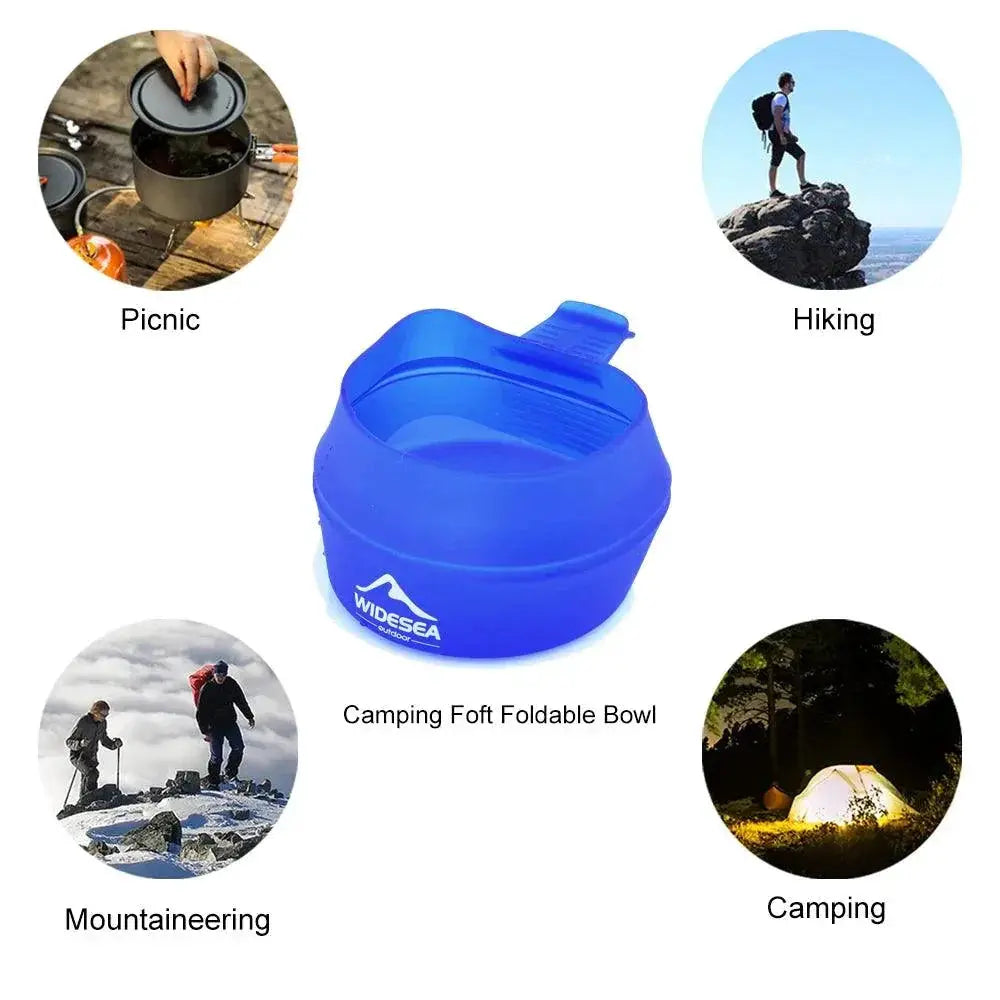 Soft Folding 250ml Camping Cup For Hiking Use Portable