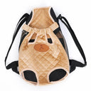 HOOPET Dog Carrier Backpack Stylish Travel Bag for Small Pets