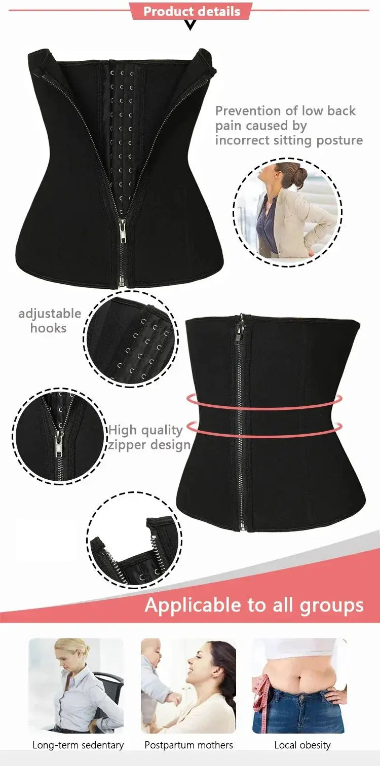 Women Tummy Control Waist Slimming Belt Weight Loss Trainer