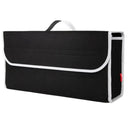 Car Trunk Organizer Box Foldable Felt Storage Black Grey