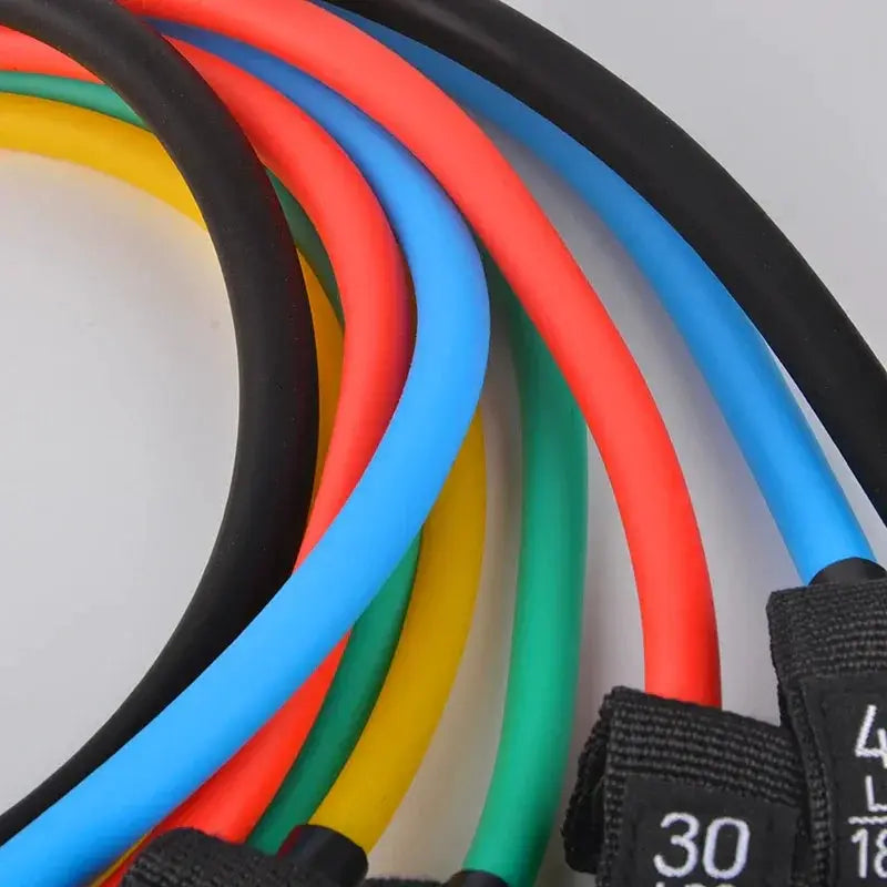 Versatile 12 Piece Resistance Bands Set for Home Fitness