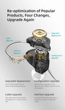 KZ EDX Pro Earphones Dynamic In Ear Monitor HiFi Wired