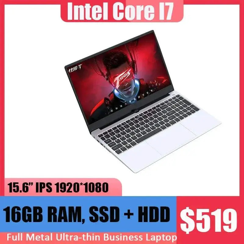 GMOLO Core I7 Metal Gaming Laptop Max Performance Style