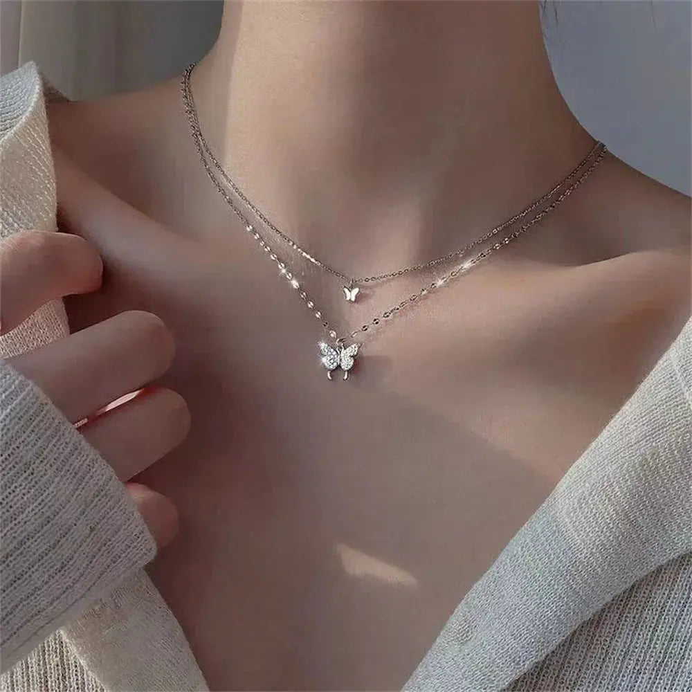Butterfly Necklace - Women Lightweight — product view 17