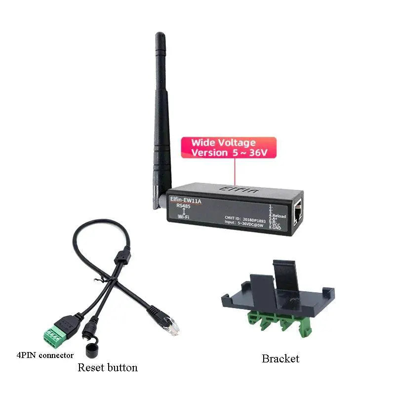 Elfin EW11 WiFi Serial Server for IoT Data Transfer