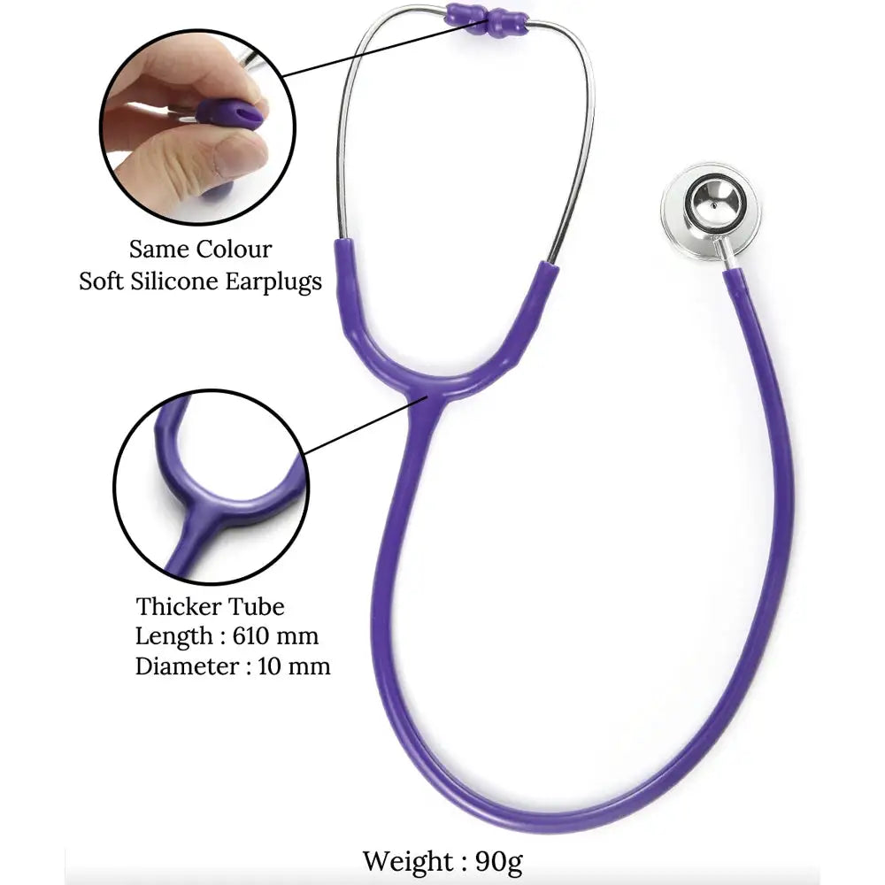 Deluxe Dual Head Medical Stethoscope Doctor Cardiology Stethoscope Professional Doctor Stethoscope Medical Devices for Nurse Vet