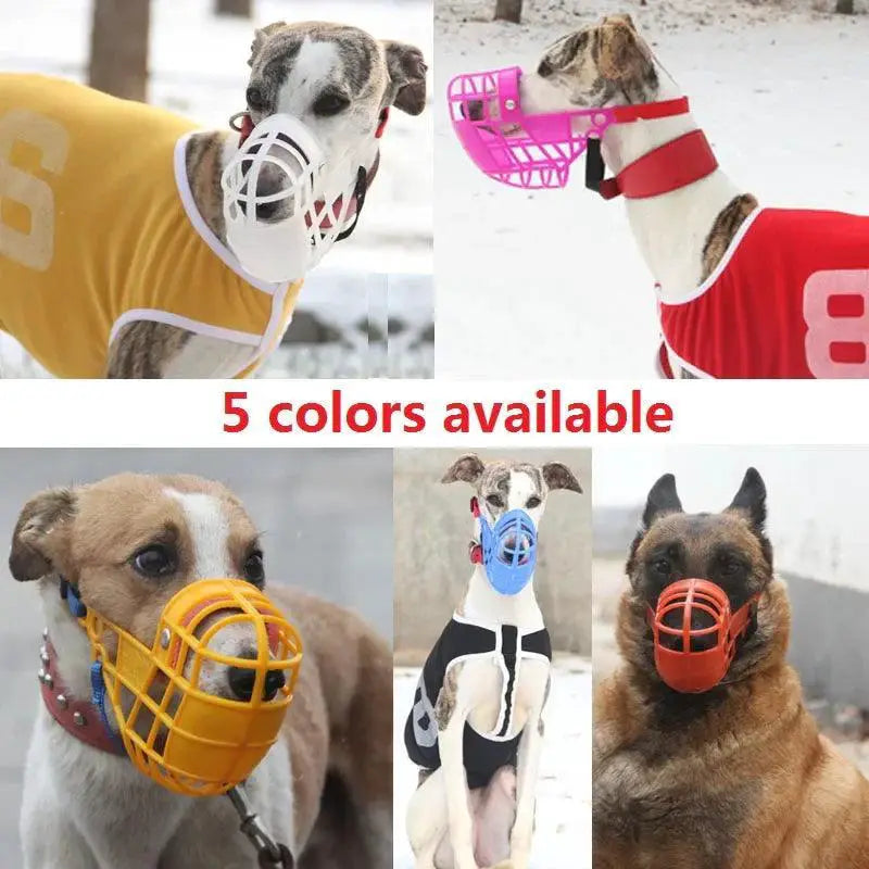 Breathable Dog Muzzle Basket Stop Biting Safe Training Tool