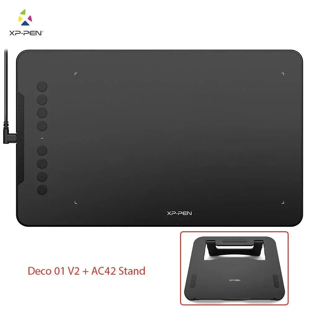 Digital Art Tablet for Artists Precision — 01V2-Pink