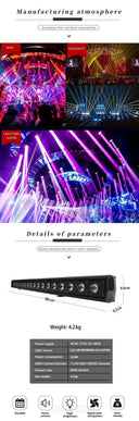 Vibrant Wall Wash Bar For Stage Lighting