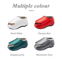 1pcs Intelligent Foot Massager Shoe Improve Blood Circulation Electric Walkable Massage Shoes 4 Colors Air Heating