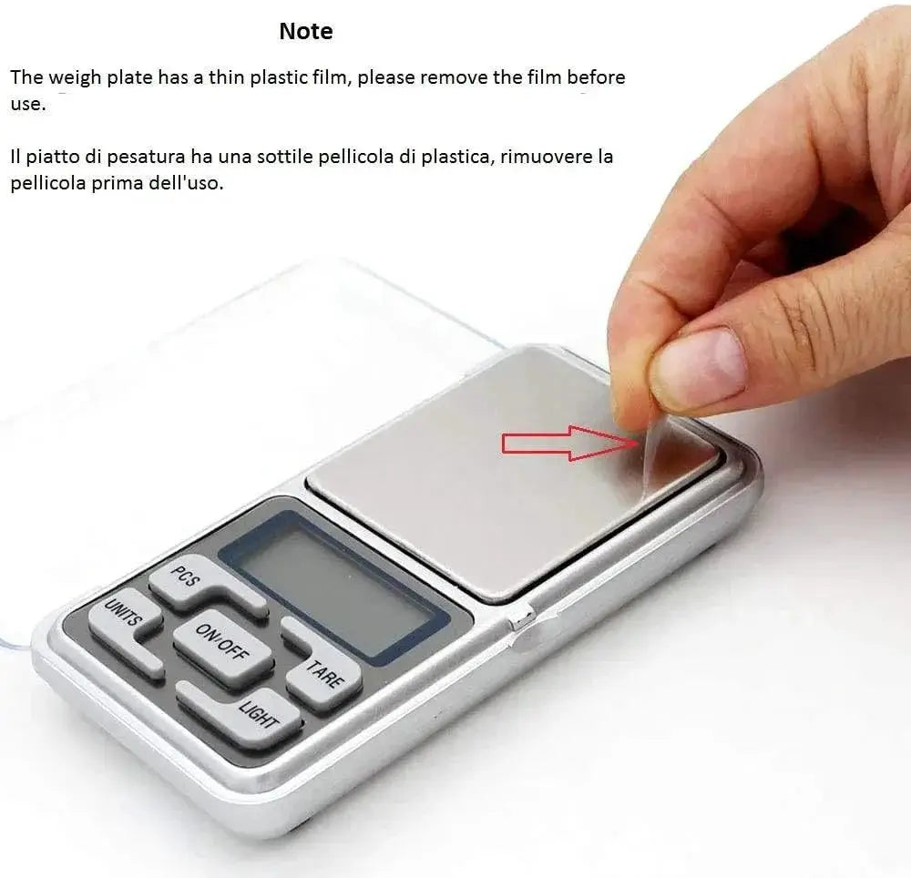 Mini Digital Pocket Scale High Accuracy Backlit Display