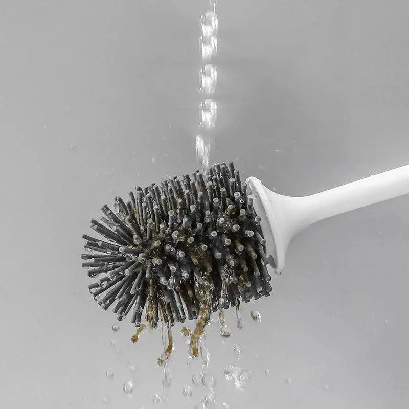 TPR Silicone Toilet Brush Effortless Cleaning Solution