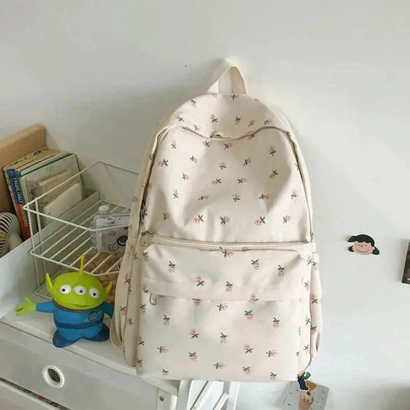 Stylish Waterproof Floral Backpack For Women And Teens