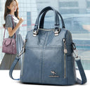 High Quality Leather Backpack Women Shoulder Bags Mochila