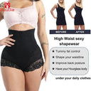 Luxe Lace Body Shaper With Zipper Double Control Shapewear