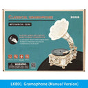 Robotime Wooden Gramophone DIY Kit